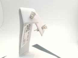 $2400 WOW CERTIFIED 1/2CTTW CT REAL Diamond Stud Earrings ...
