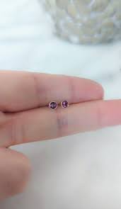 Sterling Silver February Swarovski Amethyst Beaded Bracelet - Etsy