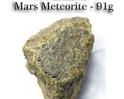 Nakhlite Meteorite - Mars Meteorite - 91.0g - Etsy Denmark
