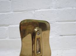 Vintage Brass Keyhole Bookends Broken Brass Skeleton Key ...