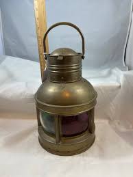 Vintage Brass Starboard & Port Nautical Lantern 5 Sided - Etsy