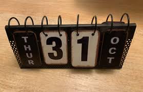 Perpetual Flip Desk Calendar | eBay