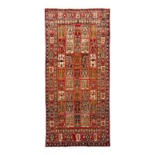 Colorful Vintage Persian Handmade Wool Rug | Chairish