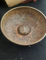 Hand Engraved Brass Bath Bowl: Antique Turkish Hammam Decor - Etsy