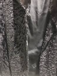 Vintage 1940's Milgrim Fur Salon Curly Black Persian Lamb ...