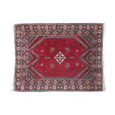 Vintage Hand-Knotted Moroccan Rabat | Chairish