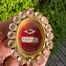 Relicario - Ex voto - Relicario antiguo francés o italiano S ...