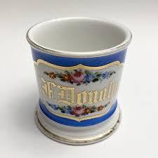 T&V Limoges Antique Shaving Mug Tressemanes & Vogt France | eBay