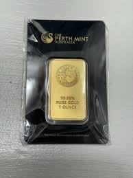 The Perth Mint Oriana Design 1 oz .9999 Gold Bar Sealed Assay Card | eBay