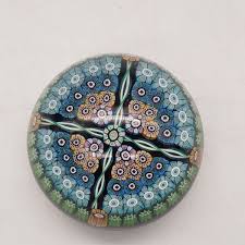 Perthshire Glass Paperweight 4 Spoke Twist & Star Cane 1983 ...