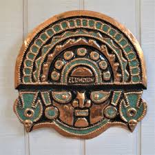 Metal Mask Wall Decor, Ecuador Souvenir, Ecuadorian Art ...