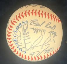 2000 Minnesota Twins Team Replica Autographed Baseball with ...