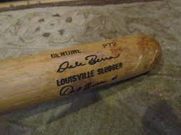 Dale Berra Yogi Berra Louisville Slugger Game Use Baseball ...
