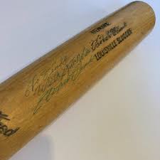 Roberto Clemente Signed 1971 Game Issued Baseball Bat PSA ...
