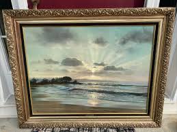 Twlight Surf - P. Ellenshaw 49 X 39 - Large Print | eBay