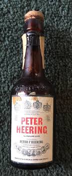 PETER HEERING Liqueur Mini empty bottle With Original Cork ...