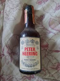 vintage peter Heering 1/2 pint brown | Mercari