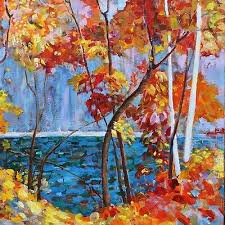 Vintage 1971 oil on canvas Painting after Tom Thomson (1877-1917) group of seven | eBay