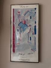 Peter MAX Liberty Indiana Art Posters for sale | eBay