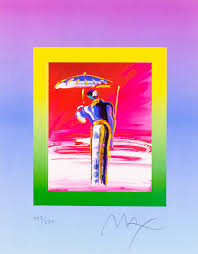 Sage With Umbrella And Cane On Blends – Peter Max Store