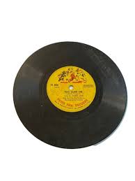 Vintage 7” vinyl record 78 RPM pony on the merry go round ...
