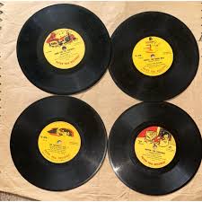 4 VTG Peter Pan Records 78 RPM Christmas | Mercari