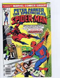 Peter Parker,Spectacular Spider-Man #1 Marvel 1976 | eBay