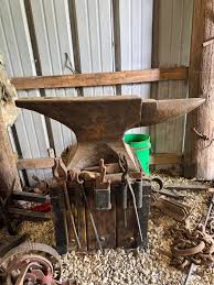 Large tool lot with 265 pound soderfors anvil