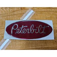 Custom Peterbilt Emblem Decal Replacements Made In The USA ...