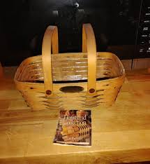 LONGABERGER WOVEN MEMORIES BASKET 1999 WITH | Mercari