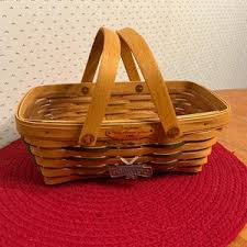 Longaberger “homestead - Woven Memories Smallmarket Basket” - Etsy