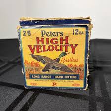 EMPTY 12 Gauge PETERS HIGH VELOCITY 2 3/4" Shotgun Shells ...