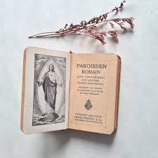 Vintage Roman Parishioner 1913/pious Sunday Offices ...