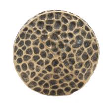 Hammered 4 Point Concho Antique Brass Pewter 1.25" 7432-09 ...
