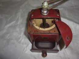 Buy Old PEUGEOT FRERES Coffee Mill in Red Metal Online in India - Etsy
