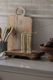 Salt & pepper brass mills set – Dwell by Eilish Rickard Interiors