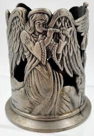 Christmas Angels Playing Musical Instruments 3" Pewter ...