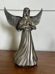 Vintage International Silver Co. Silver Plate Angel Candle Holder Taper Candlestick - Etsy