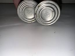 Vintage Colonial Early American Farm House PEWTER International Salt Pepper 5” | eBay