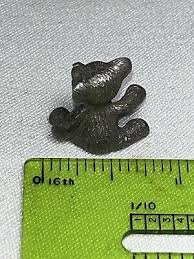 Tiny Pewter Teddy Bear Figure | eBay