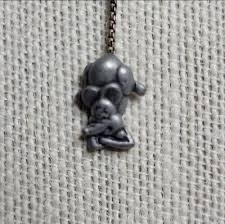 Vintage JJ JONETTE Signed PEWTER KITTY CAT & Mouse ARTICULATED BROOCH 2.5" | eBay