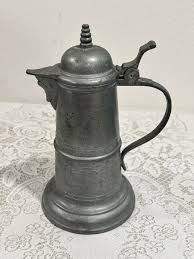 Vintage Pewter Hinged German beer stein mug | eBay