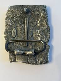 1991 VINTAGE 🇺🇸 UNITED STATES “MARINES”PEWTER BELT BUCKLE ...