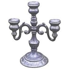Similar Items to Three-armed vintage dollhouse Candlestick