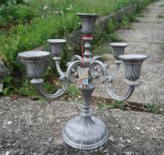 Großer Alter BMF Zinn Kerzenständer candle holder Antik ...