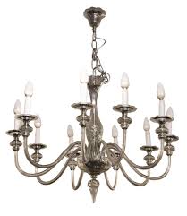 Lot - A fully restored mid century crystal chandelier, Italian, circa 1960s