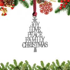 Sunyuer Christmas Ornaments, 2024 Solid Pewter Christmas Tree Ornament Handcrafted Metal DIY Hanging Craft Collectibles for Christmas Trees Home Party Party Gifts (Barn) - Walmart.com