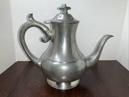 Woodbury Pewter Teapot 8” Coffee Pot Kettle | eBay