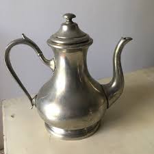 Big Pewter Teapot. Collectible Old Kettle Circa 1900's. - Etsy