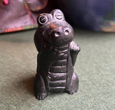 Cute Crocodile Figurine. Original Sticker Hand Crafted ...